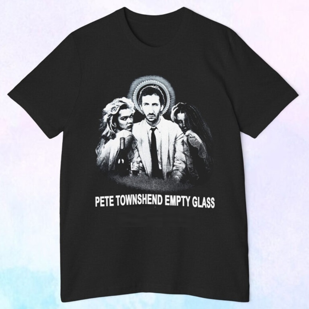 The Who 1980 Pete Townshend Empty Glass Shirt